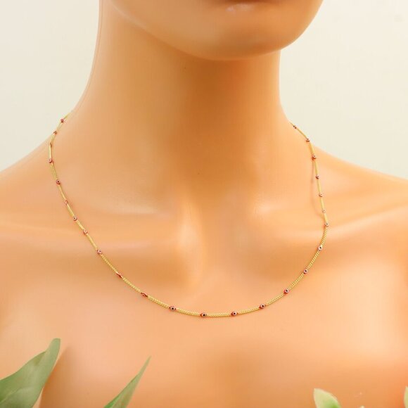 "New Beautiful Design Necklace Chain for Women/Girls, Gift, N737 - Picture 7 of 10